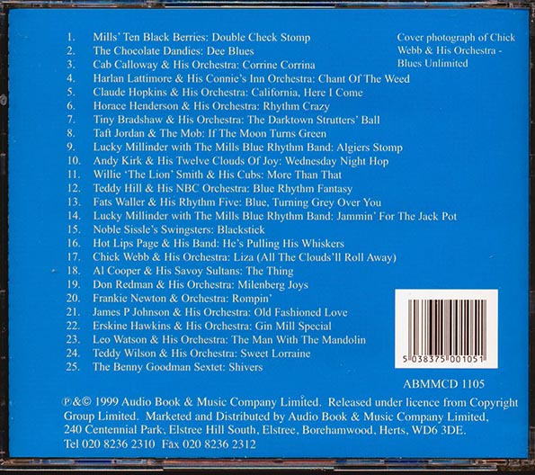 Cab Calloway, Fats Waller, Chick Webb, Etc. - Harlem Jazz: The 30s (25 tracks)