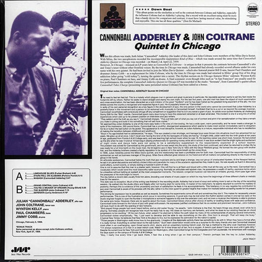 Cannonball Adderley & John Coltrane Quintet - In Chicago (ltd. ed.) (180g) (remastered)