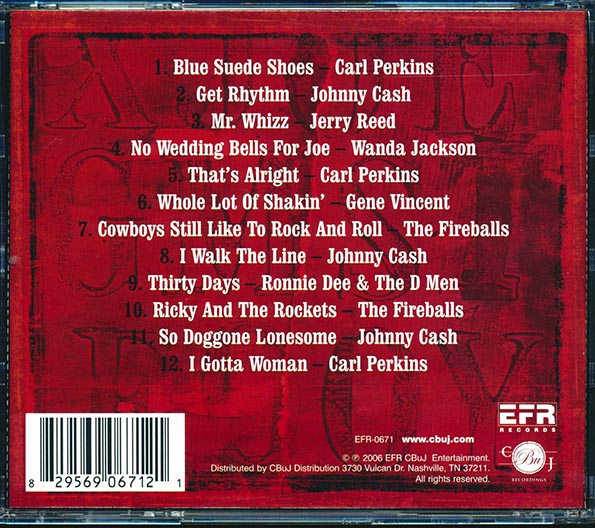Carl Perkins, Johnny Cash, The Fireballs, Gene Vincent, Etc. - Great Rockabilly Hits