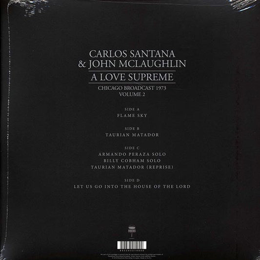 Carlos Santana, John McLaughlin - A Love Supreme Volume 2: Chicago Broadcast 1973 (2xLP)