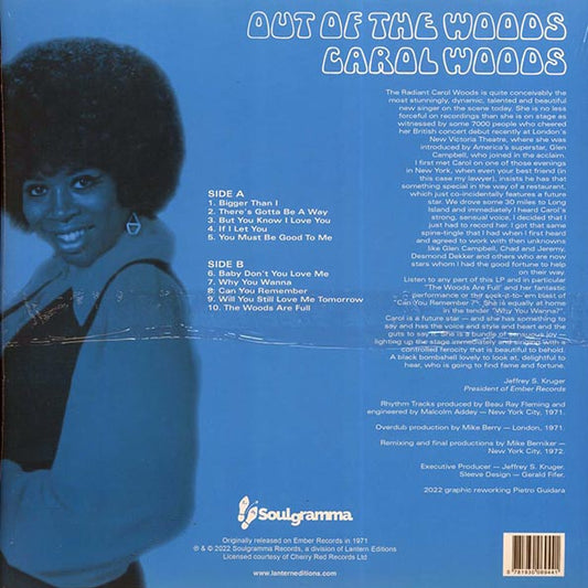 Carol Woods - Out Of The Woods (180g)