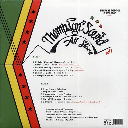 Cedric Myton, King Kong, Horace Andy, Freddie McKay, Linval Thompson, Etc. - Linval Thompson & Friends Volume 1: Thompson Sound All Stars