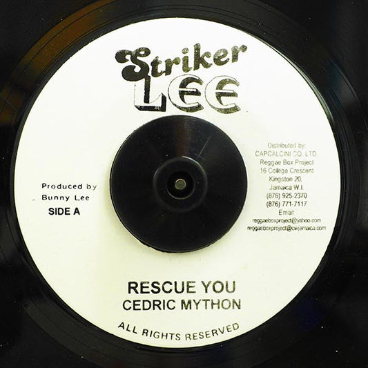 Cedric Myton - Rescue You  /  Version (rhythm: "Stick By Me")