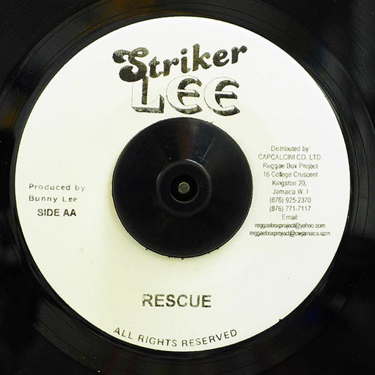 Cedric Myton - Rescue You  /  Version (rhythm: "Stick By Me")