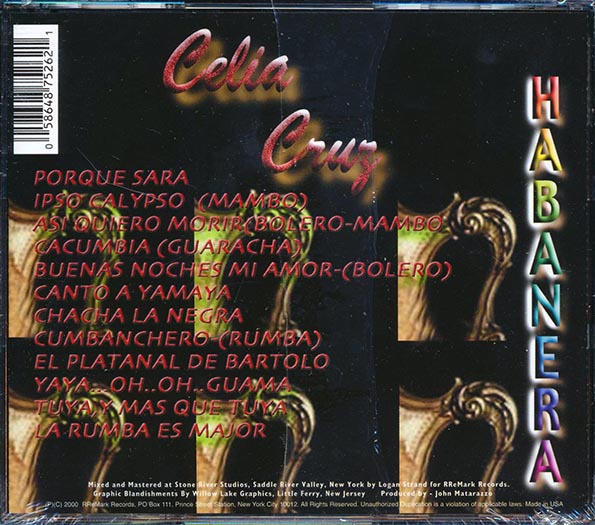 Celia Cruz - Habanera