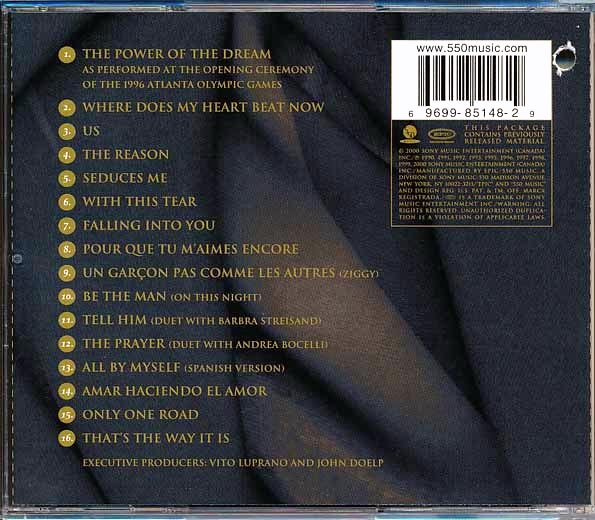 Celine Dion - The Collector's Series Volume 1 (incl. large booklet) (marked/ltd stock)
