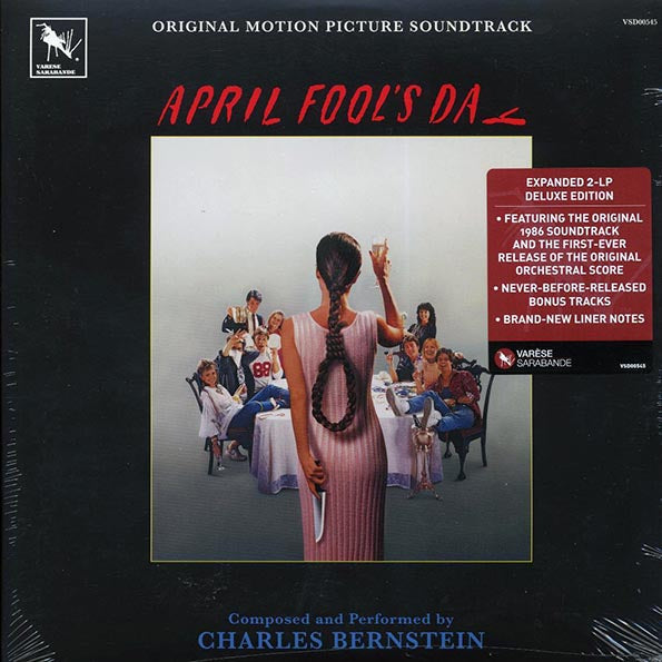 Charles Bernstein - April Fool's Day: Original Motion Picture Soundtrack (+bonus tracks) (2xLP) (expanded edition) (spot-varnished jacket)