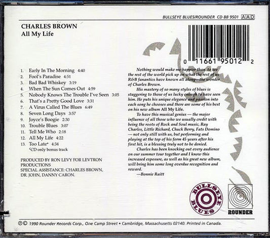 Charles Brown - All My Life (marked/ltd stock)