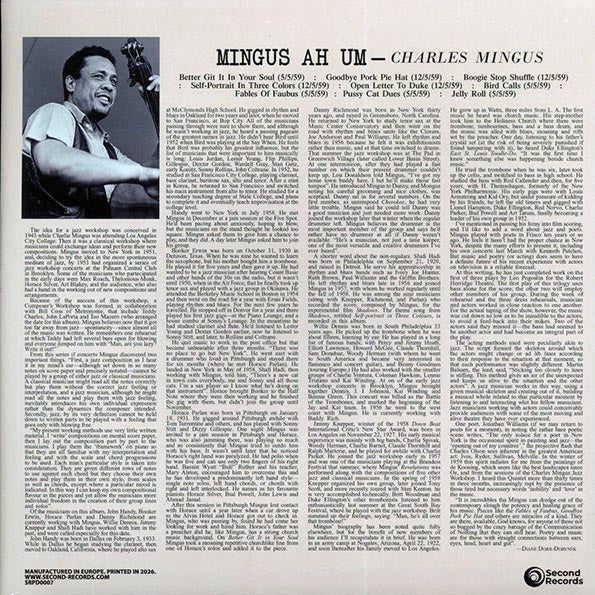 Charles Mingus - Mingus Ah Um (180g)