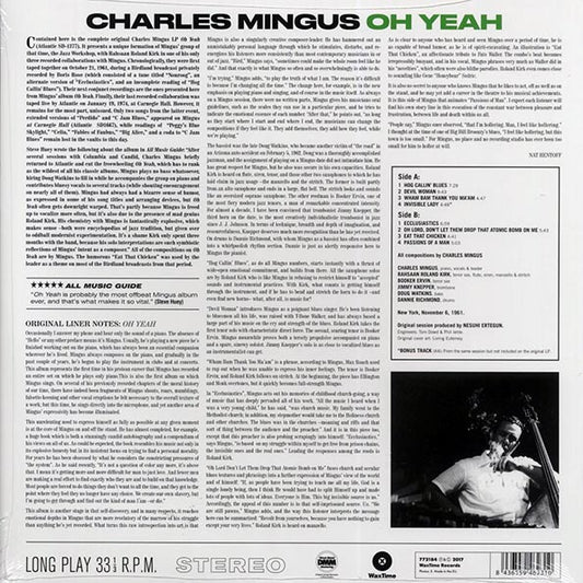 Charles Mingus - Oh Yeah (ltd. ed.) (180g)