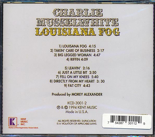 Charlie Musselwhite - Louisiana Fog
