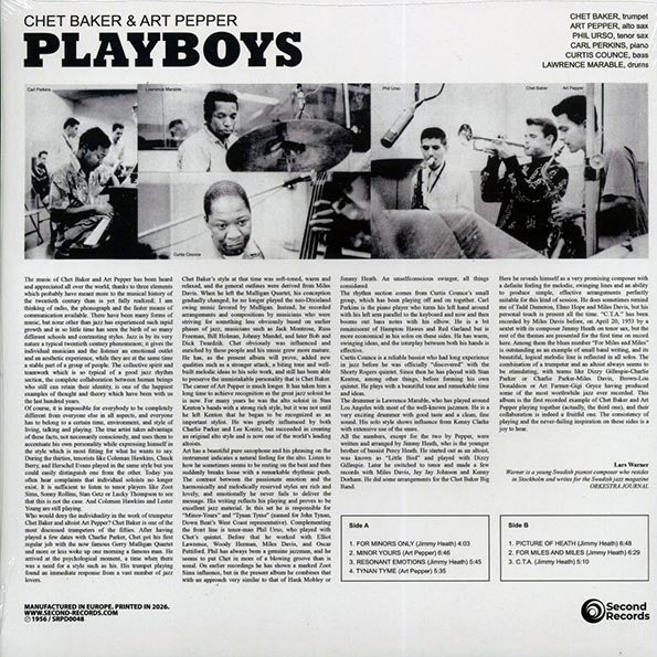 Chet Baker, Art Pepper - Playboys (180g)