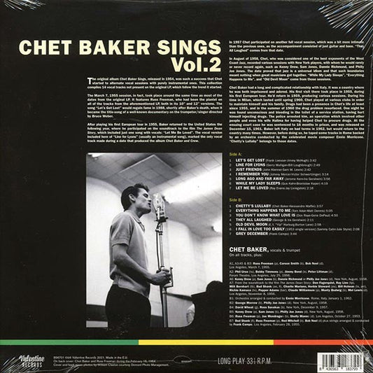Chet Baker - Chet Baker Sings Volume 2 (ltd. ed.) (180g)