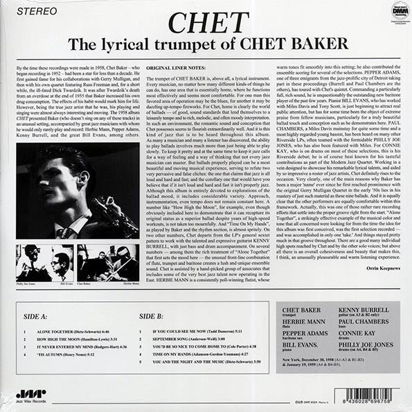 Chet Baker - Chet (ltd. ed.) (180g) (remastered)