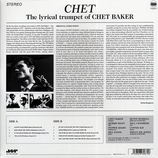 Chet Baker - Chet (ltd. ed.) (180g) (remastered)