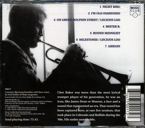 Chet Baker - In A Soulful Mood