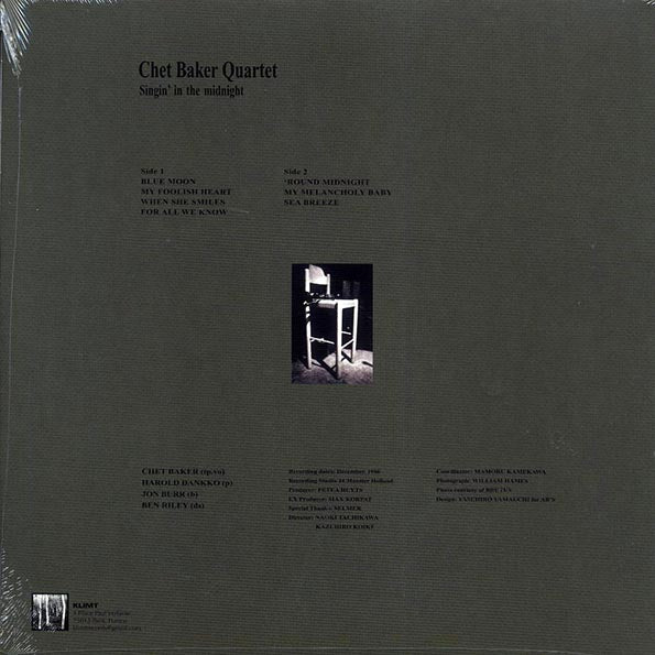 Chet Baker Quartet - Singin' In The Midnight (clear vinyl)