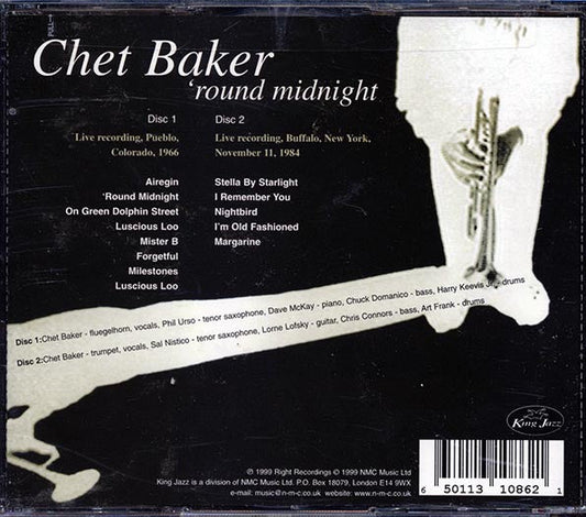 Chet Baker - 'Round Midnight (2xCD)
