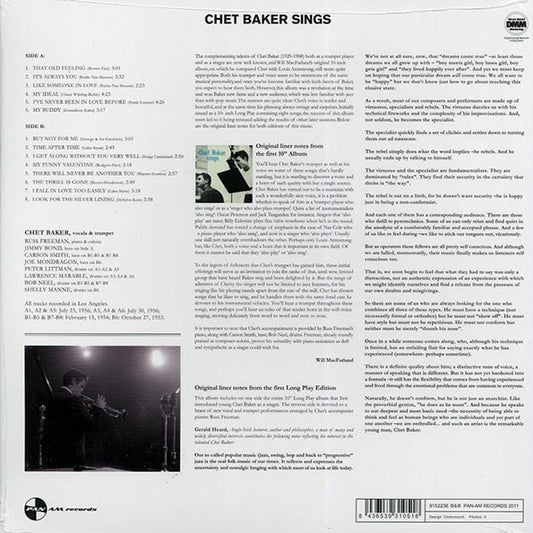 Chet Baker - Sings (ltd. ed.) (180g)