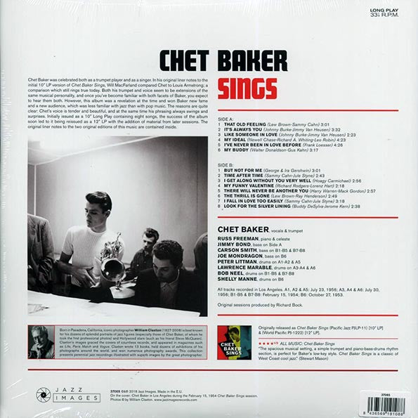 Chet Baker - Sings (ltd. ed.) (180g)
