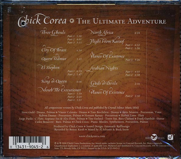 Chick Corea - The Ultimate Adventure (marked/ltd stock)
