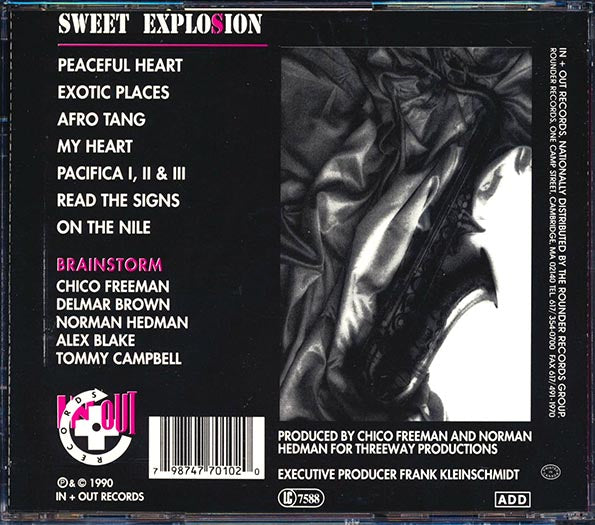Chico Freeman, Brainstorm - Sweet Explosion