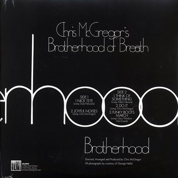 Chris McGregor's Brotherhood Of Breath - Brotherhood (yellow vinyl)