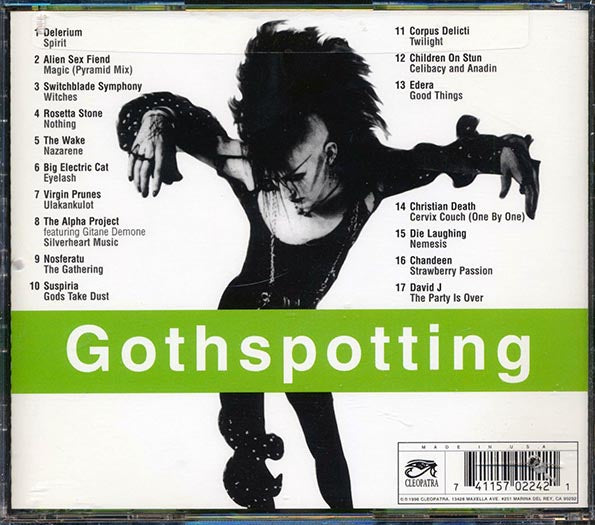 Christian Death, Delerium, Alien Sex Fiend, Etc. - Gothspotting (marked/ltd stock)