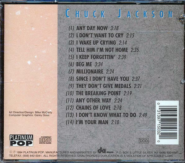 Chuck Jackson - Platinum Pop Best Of Series Presents Chuck Jackson