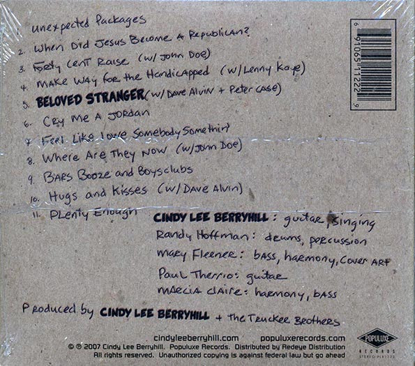 Cindy Lee Berryhill - Beloved Stranger