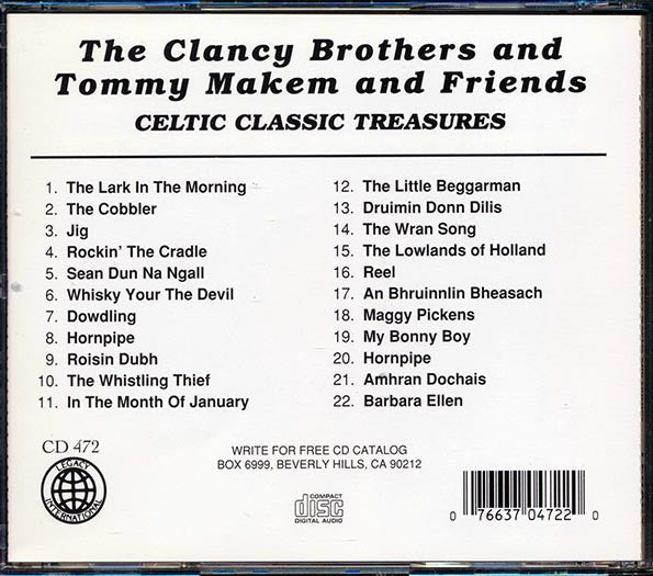 Clancy Brothers, Tommy Makem & Friends - Celtic Classic Treasures