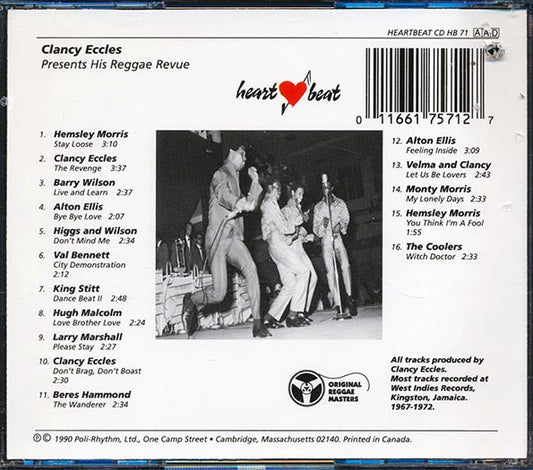Clancy Eccles, Alton Ellis, Larry Marshall, King Stitt, Etc. - Clancy Eccles Presents His Reggae Revue: Rock Steady Intensified! (marked/ltd stock)