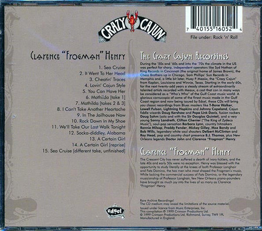 Clarence Frogman Henry - I Like That Alligator Baby: The Crazy Cajun Recordings