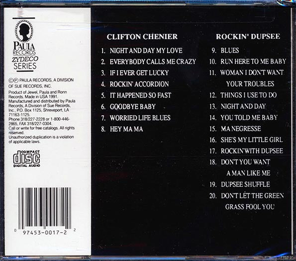 Clifton Chenier, Rockin' Dupsee - Clifton Chenier & Rockin' Dupsee