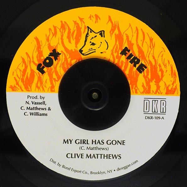 Clive Matthews - My Girl Has Gone  /  Now Generation Band - Version