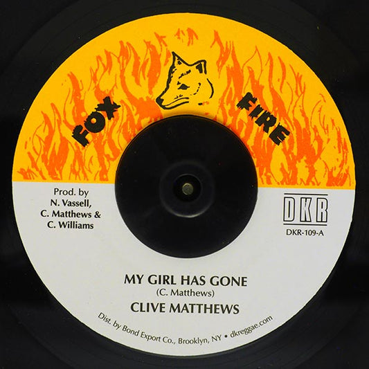 Clive Matthews - My Girl Has Gone  /  Now Generation Band - Version