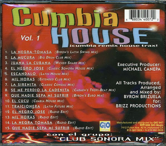 Club Sonora Mix - Cumbia House: Cumbia Remix House Trax