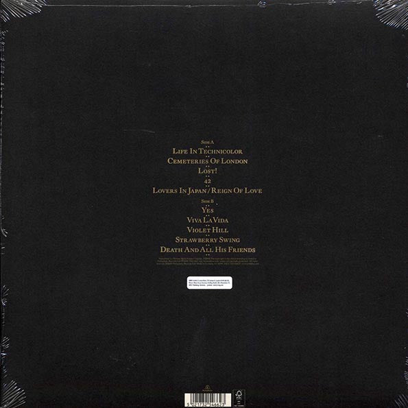 Coldplay - Viva La Vida Or Death And All His Friends (clear vinyl)