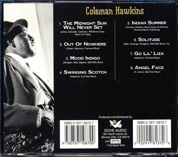 Coleman Hawkins - Solitude (ltd. ed.)