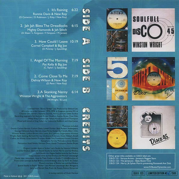 Cornell Campbell, Mighty Diamonds, Pat Kelly, Delroy Wilson, Etc. - A Skanking Rockers Party: Bunny Striker Lee (ltd. 500 copies made) (180g)