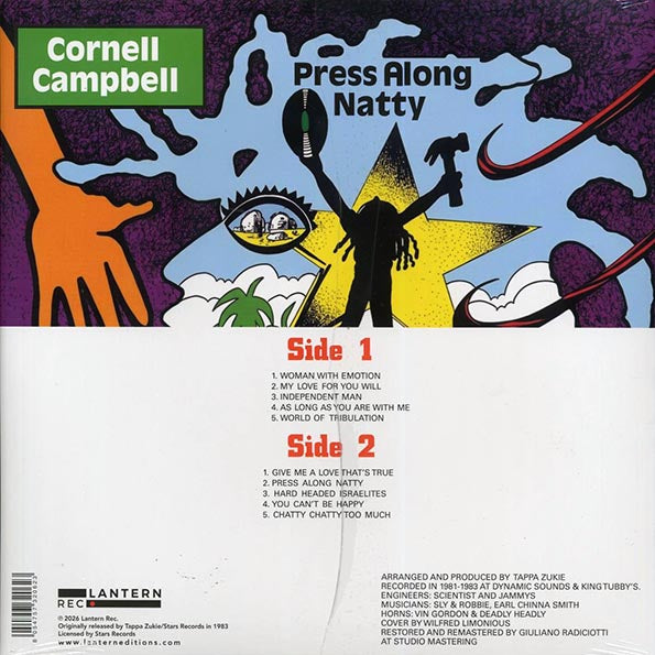 Cornell Campbell - Press Along Natty