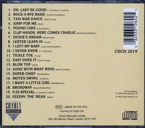 Count Basie - Best Of Basie Volume 1