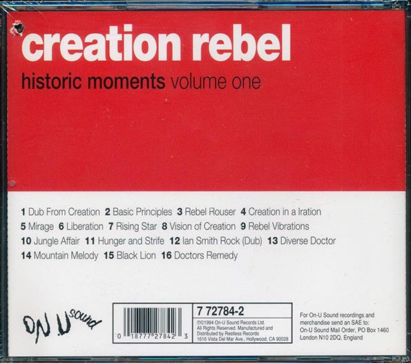 Creation Rebel - Historic Moments Volume 1 (marked/ltd stock)