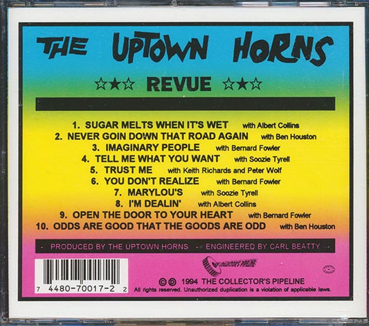 Crispin Cioe, Arno Hecht, Bob Funk, Larry Etkin, Etc. - The Uptown Horns Revue