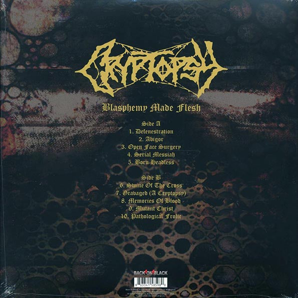 Cryptopsy - Blasphemy Made Flesh (ltd. ed.) (clear vinyl)