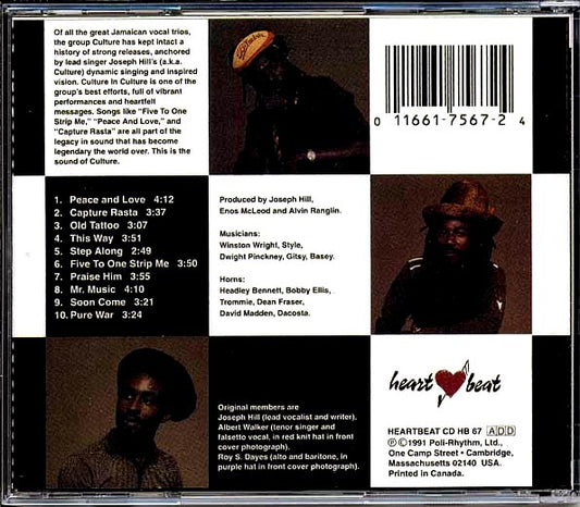 Culture - In Culture (marked/ltd stock) CD