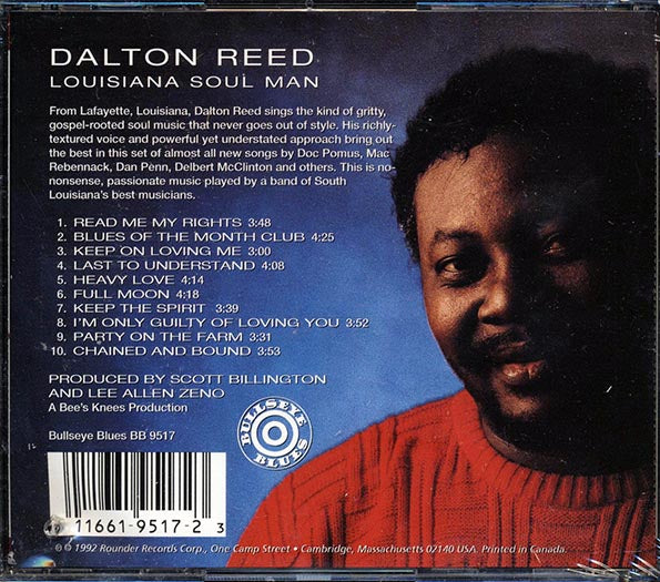 Dalton Reed - Louisiana Soul Man (marked/ltd stock)