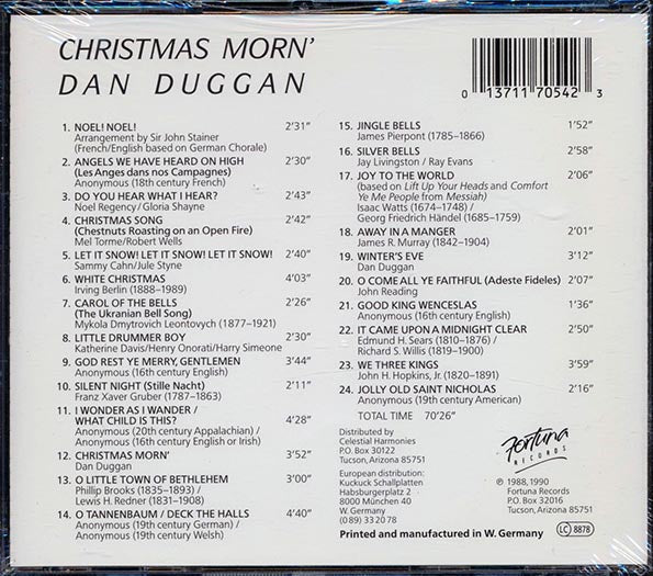 Dan Duggan - Christmas Morn' (24 tracks)