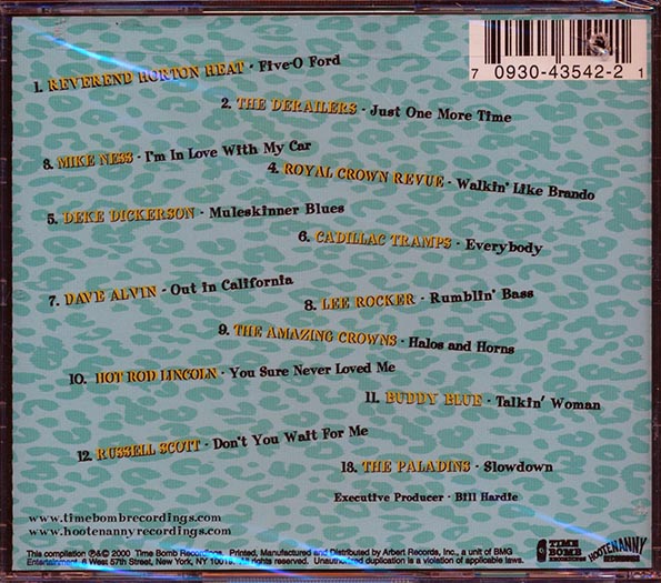 Dave Alvin, The Derailers, Hot Rod Lincoln, Deke Dickerson, Etc. - Live At The Hootenanny Volume 1 (marked/ltd stock)
