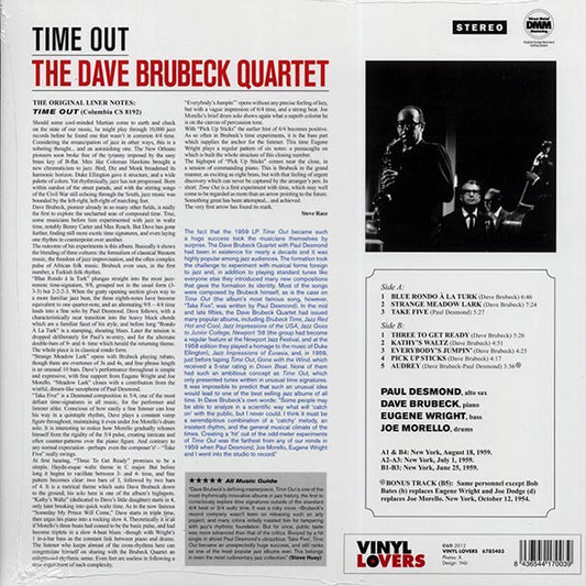 Dave Brubeck Quartet - Time Out (+bonus track) (ltd. ed.) (180g)